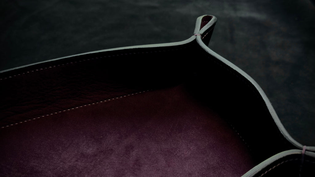 Handstitched Rectangle Valet Tray